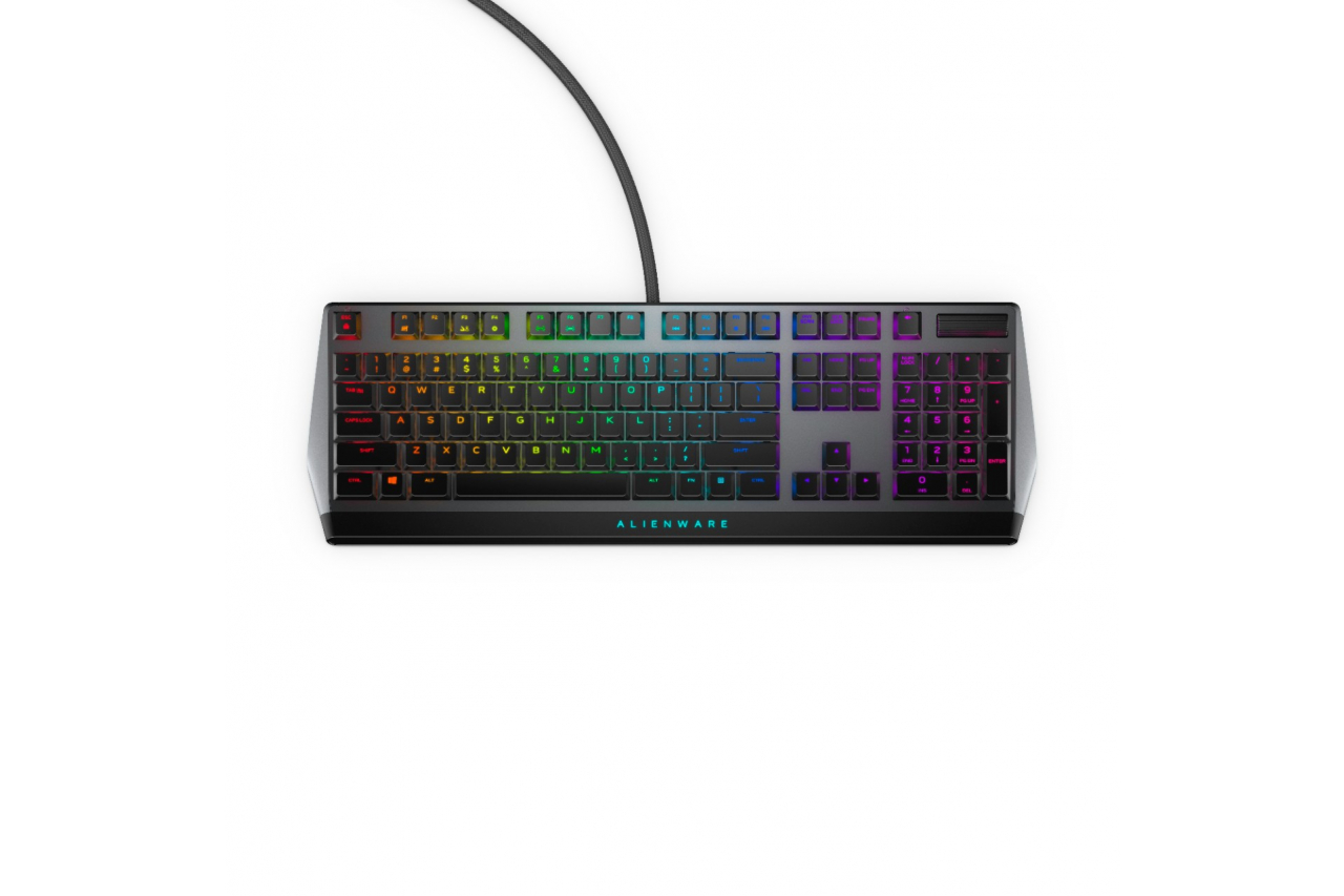 Alienware  510K Low-profile RGB Mechanical Gaming Keyboard - AW510K (Dark Side of the Moon)