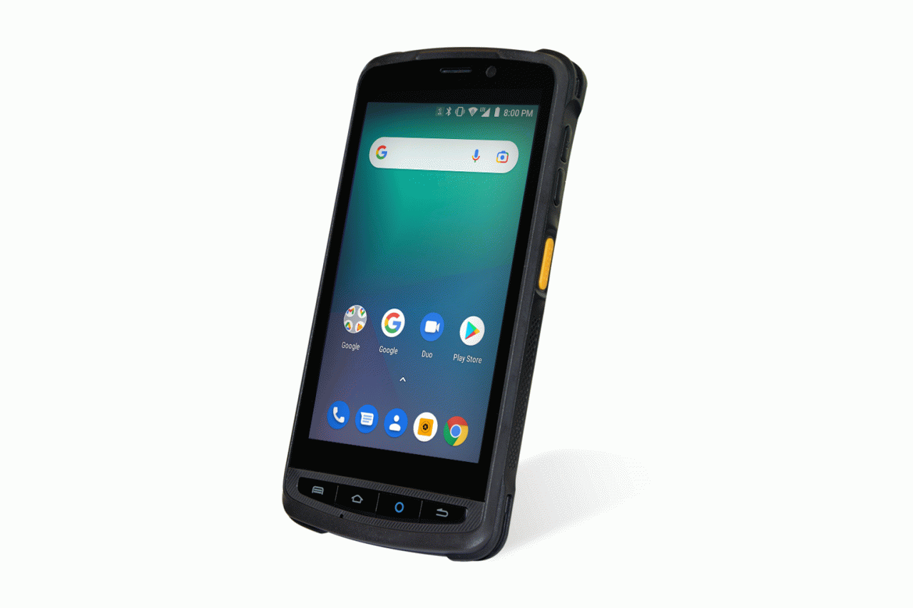 MT9052L(ite) Orca Mobile Computer  5" touchscreen, 2D CMOS  imager with red LED Aimer (CM30), 2/16GB, BT, WiFi, 4G, GPS and camera